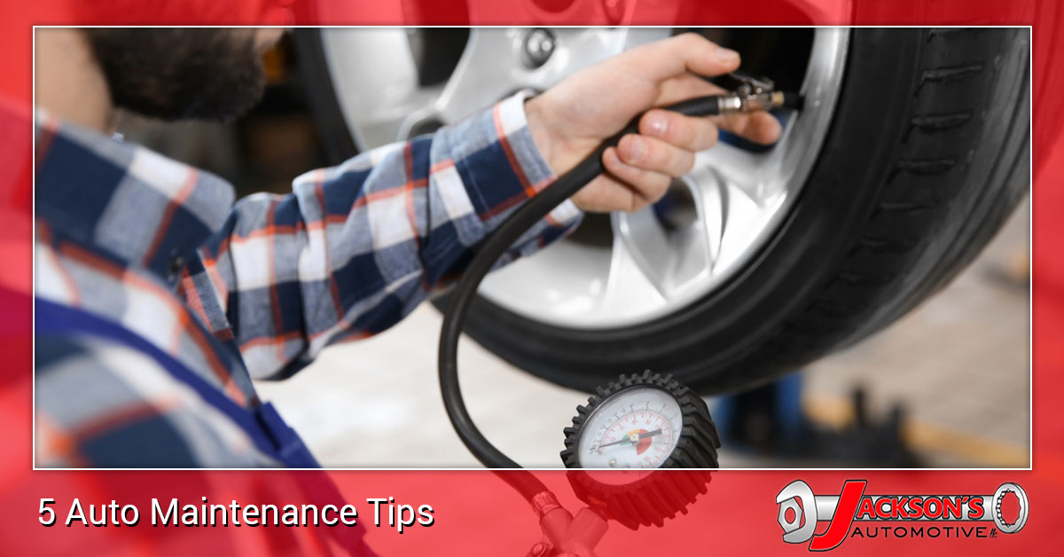5 Auto Maintenance Tips